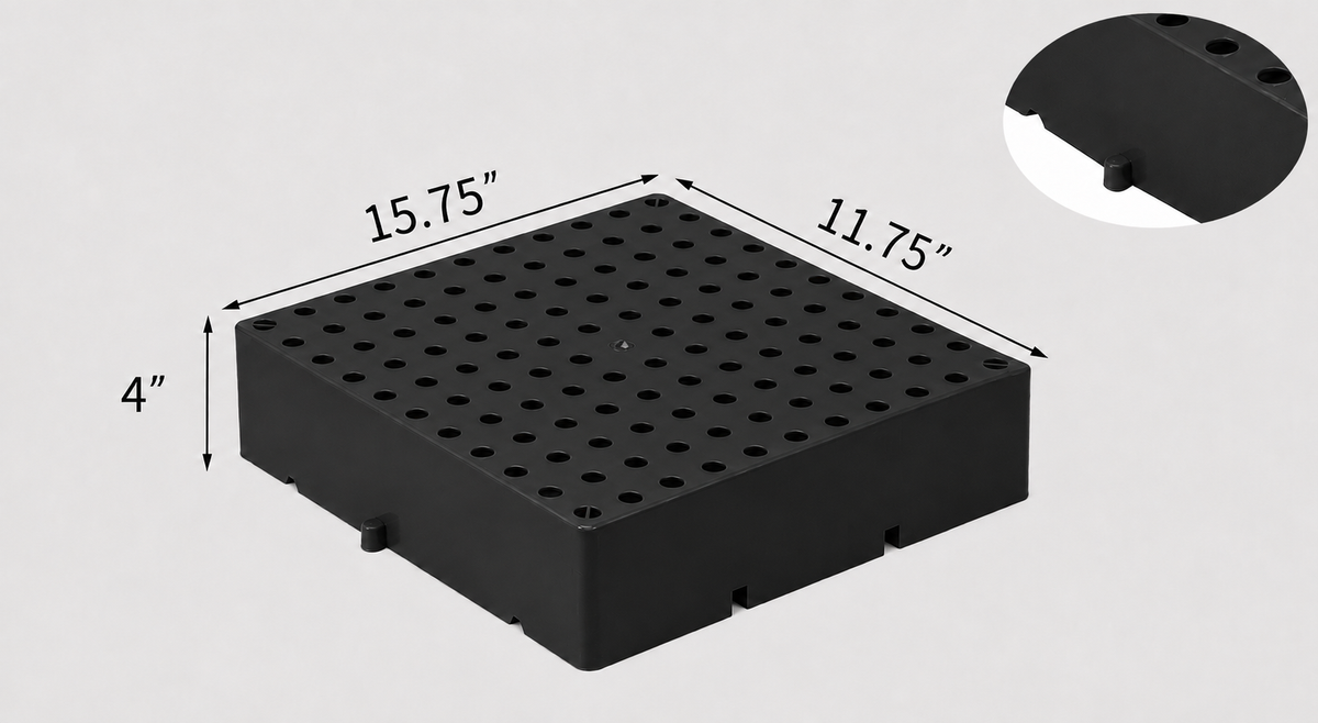 Custom Printed Plastic Case Stacker Display